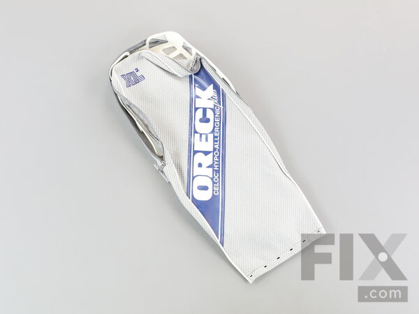 12049249-1-M-Oreck-O-7564503-Outer Bag, Lt Gray, Blue, Silver Plus