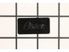 Label-Motor Nameplate – Part Number: 058104-001-000
