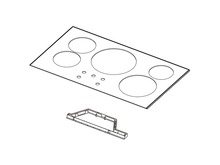 Assembly TOP PLATE;NZ9300K,36 Inch PRIMIUM,STS F – Part Number: DG94-01478A
