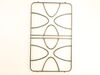 Double Burner Grate in Grey – Part Number: WB31X28386