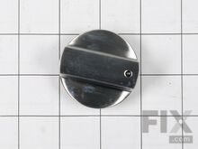 Range Surface Burner Knob - Stainless – Part Number: W11101439