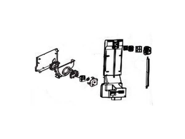 12077886-1-M-LG-ADJ74132106-DUCT ASSEMBLY,MULTI