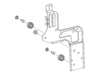 Tub Support Link (Left) – Part Number: DD82-01417A