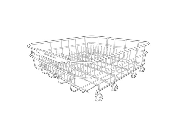 12085721-1-M-Samsung-DD97-00185C-Basket Assembly (Lower)