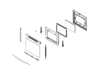 Assembly DOOR;NE59K3310SW,WHITE – Part Number: DG94-01308B