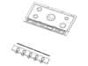 Assembly FRAME COOK TOP;NA36K7750TS,NA9300K, – Part Number: DG94-01530A