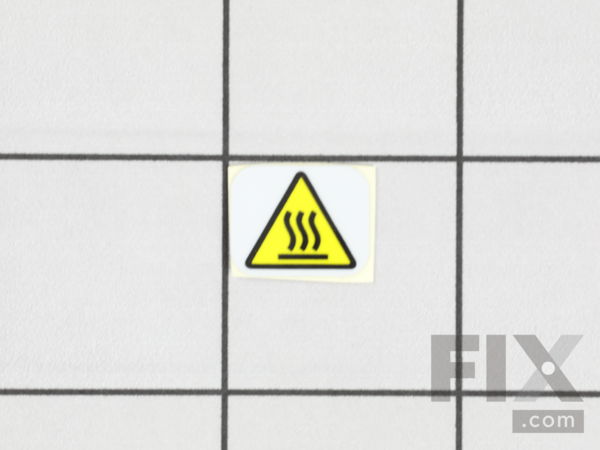 12089769-1-M-Echo-X505007710-Label, Caution - Hot