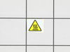 Label, Caution - Hot – Part Number: X505007710