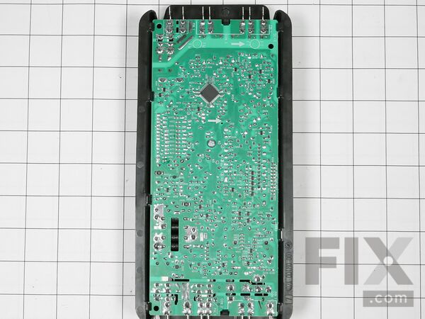 12114370-1-M-Whirlpool-W11122555-Electronic Control Board with Black Overlay