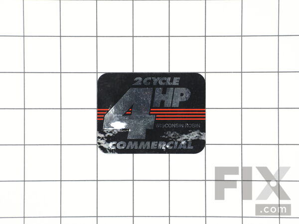 12118665-1-M-Snapper-7024197YP-Decal, 4 Hp 2 Cycle