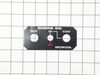 Plate, Switch & Indicator – Part Number: 31612-ZB4-000