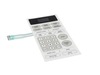 Microwave/hood membrane switch – Part Number: 3518572100W