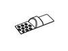 Shutter knob – Part Number: MEY62794201