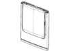 Dryer front panel – Part Number: DC97-19053A