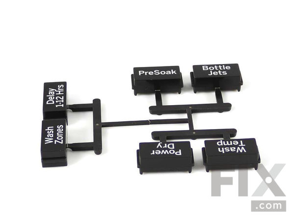 12295320-1-M-GE-WD09X23758- BUTTON AND GRAPHICS Assembly