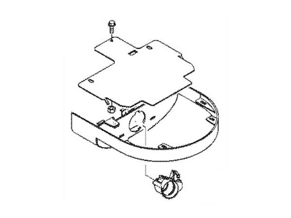 12295818-1-M-GE-WR17X28555- HOUSING LAMP Assembly