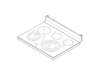 RANGETOP GLASS Assembly – Part Number: WB62X28649