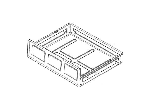 12296312-1-M-GE-WB63X29469- DRAWER BODY Assembly