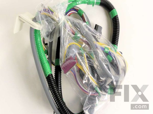 12343428-1-M-GE-WH19X27495-HARNESS MAIN GREEN