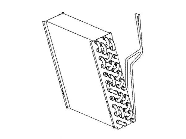 12344398-1-M-GE-WJ87X22940- EVAPORATOR Assembly