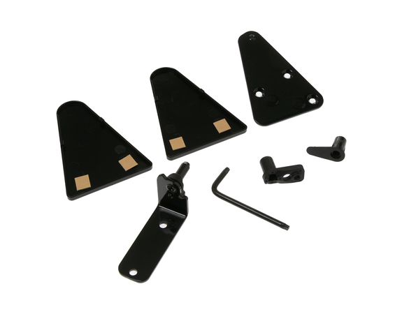 12344819-1-M-GE-WR13X25150- Left Hand HINGE & DOOR STOP KIT