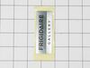 Name Plate – Part Number: 5304512150