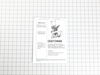 Snowblower Owner's Manual – Part Number: 337377