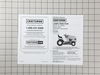 Lawn Tractor Owner's Manual – Part Number: 586168696
