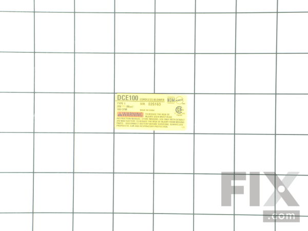 12488919-1-M-DeWALT-N434872-LOGO LABEL