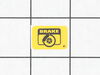 LABEL – Part Number: N499036