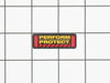 LABEL – Part Number: N196274