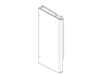 REFRIGERATOR RIGHT HAND DOOR BLACK SLATE – Part Number: WR78X29149