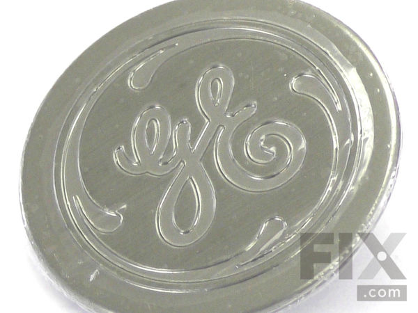 12583134-1-M-GE-WR04X29375-GEA BADGE FLAT CHROME