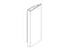 Refrigerator Fresh Food Door (Stainless) – Part Number: WR78X30118