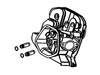 Head assy.; cylinder – Part Number: 0J58620127