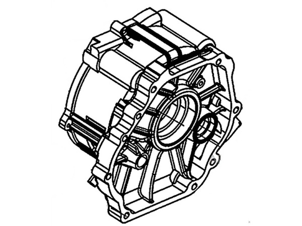 12616322-1-M-Generac-0J58620114-Cover; crankcase