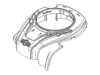 Housing-blower – Part Number: 596457