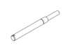 Axle axle, split shaft c?1.00 – Part Number: 580752601