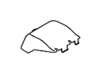 Cover-trans rwd sing – Part Number: 731-08175