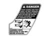 Lbl:rdr:sfty:42in tmng deck – Part Number: 777S33896