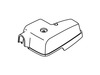 Cover-chute grbx – Part Number: 731-07529A