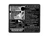 Label-rider lt5 auto – Part Number: 777S33818