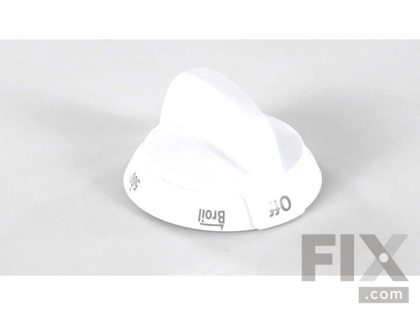 12702937-1-M-GE-WB03X31035-KNOB THERMOSTAT WHITE