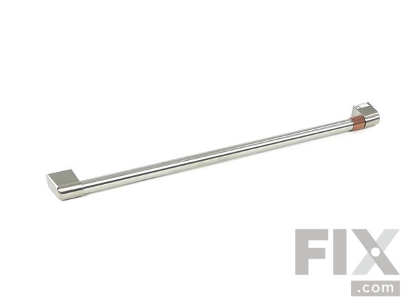 12703468-1-M-GE-WR12X30436-BRUSHED STAINLESS FREEZER DOOR HANDLE W/