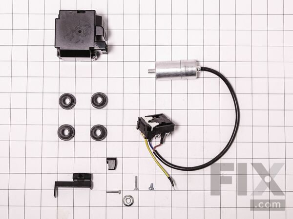 12703552-1-M-GE-WR49X30819-Compressor Overload, Start Relay & Drain Pan Kit