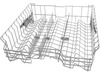 CROCKERY BASKET – Part Number: 00778366