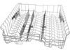 CROCKERY BASKET – Part Number: 00778368