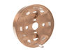 BRUSHED COPPER LIGHT BEZEL KNOB – Part Number: WB03X32182