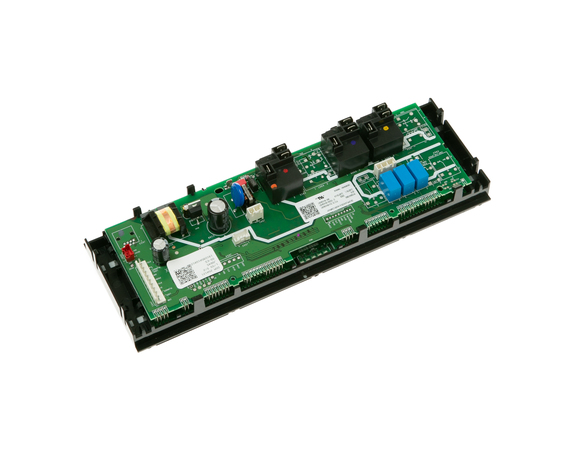 12709959-1-M-GE-WB27X32154-OVEN CONTROL AND OVERLAY ASM WH