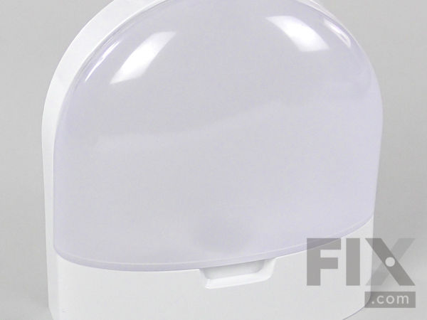 12710402-1-M-GE-WR49X28627-FRESH FOOD LIGHT SHIELD & HOUSING KIT